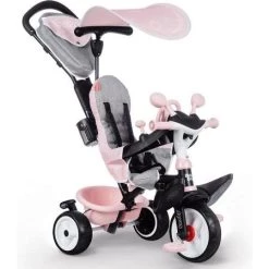 Ποδήλατο Τρίκυκλο Smoby Baby Driver Plus Pink (741501)
