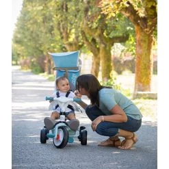 Ποδήλατο Τρίκυκλο Smoby Baby Balade Plus Blue (741400) -Ποδήλατα, τρίκυκλα, rollers, scooters Κατάστημα 698841 2