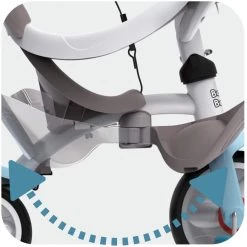 Ποδήλατο Τρίκυκλο Smoby Baby Balade Plus Blue (741400) -Ποδήλατα, τρίκυκλα, rollers, scooters Κατάστημα 698841 4