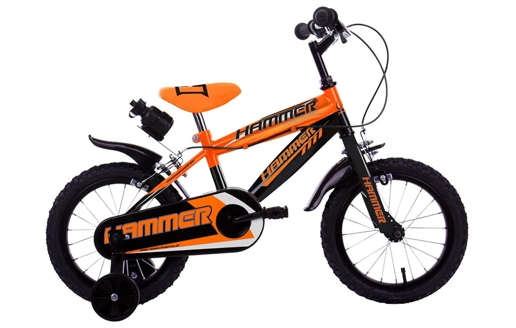 Schiano Ποδήλατο 14″ Hammer Orange/Black V-Br (246) 1 Schiano Ποδήλατο 14″ Hammer Orange/Black V-Br (246)