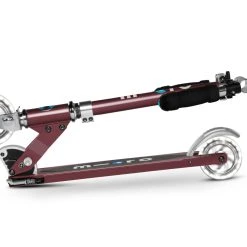 Πατίνι Micro Sprite LED – Σκούρο Κόκκινο -Ποδήλατα, τρίκυκλα, rollers, scooters Κατάστημα large micro sprite led autumn red 4 1