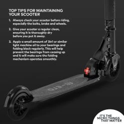 Πατίνι Micro Sprite Deluxe – Μαύρο -Ποδήλατα, τρίκυκλα, rollers, scooters Κατάστημα sprite deluxe 8